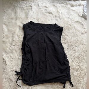 Lululemon Cinch it Up Tank Top in Black